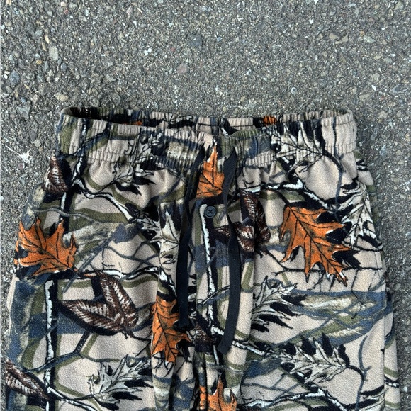 Real Tree Like Camo Pajama Pants Sweatpants Joggers - Picture 4 of 8